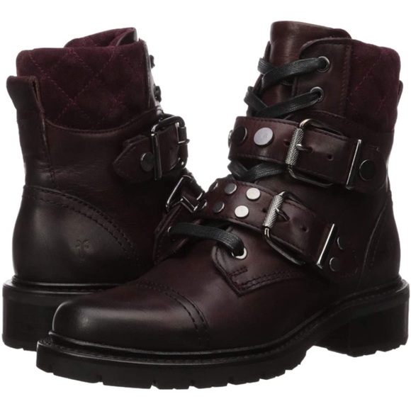 💕TRADE ONLY 4 MICHELLE💕
🥾Authentic Frye Samantha Stud Hiker🥾 - Picture 12 of 14